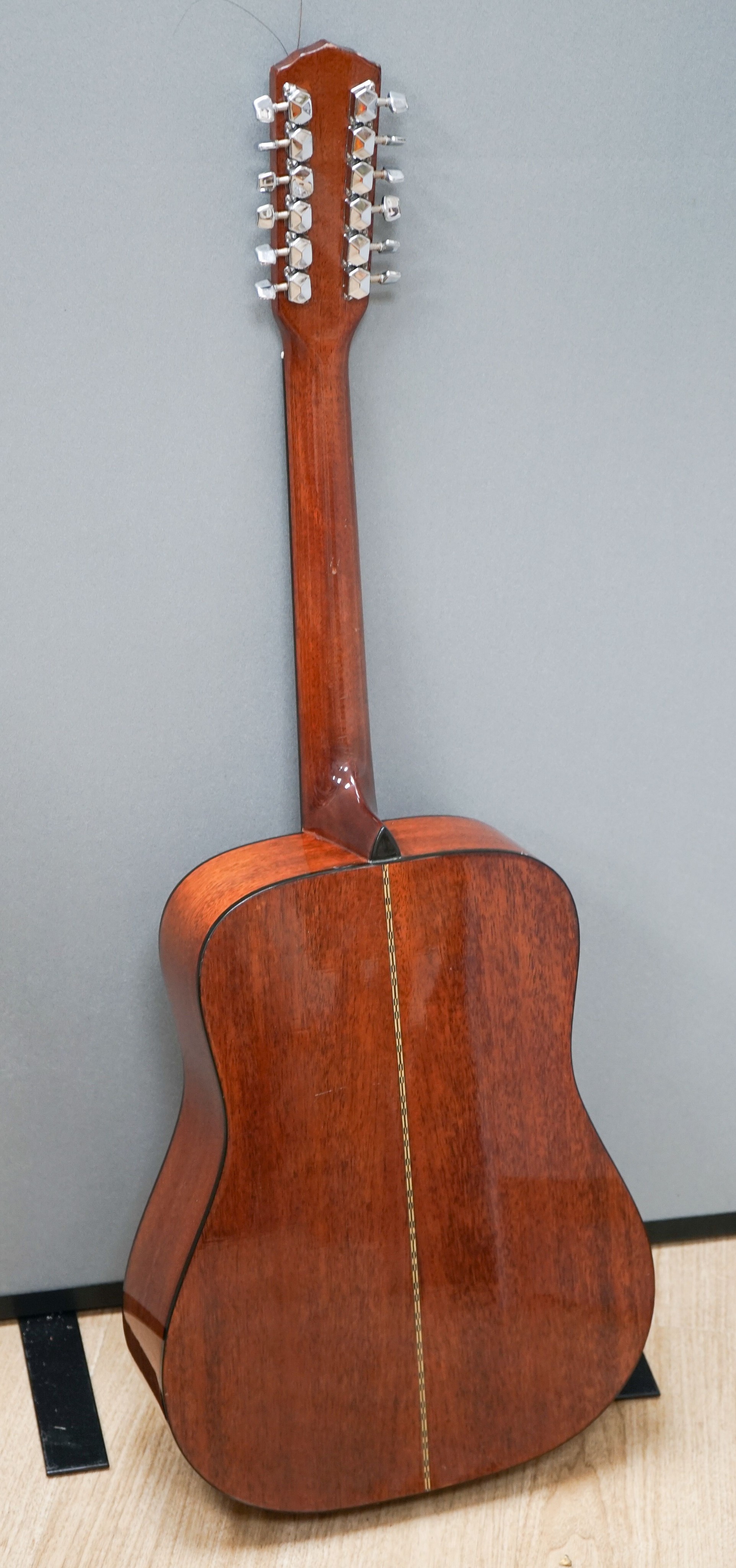 A Fender 12 string acoustic guitar DG 18 12 serial no: 90112437